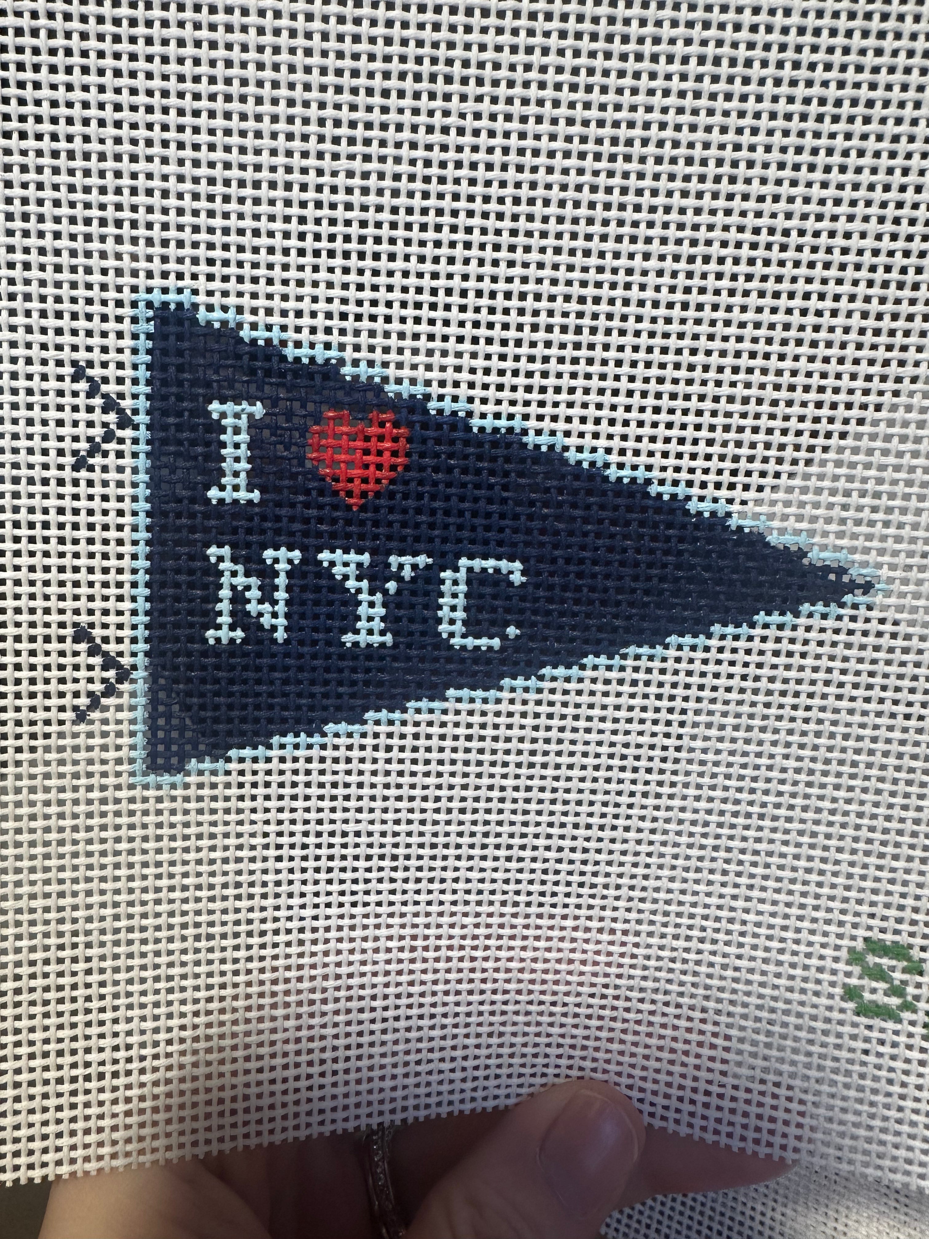 Mini I Heart NYC Pennant