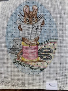41. Beatrix potter Reading Rabbit Canvas