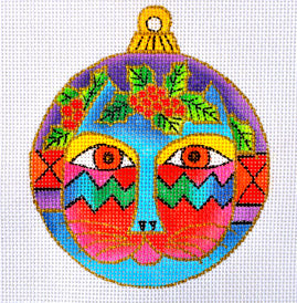 Laurel Burch: Cat Face Ornament