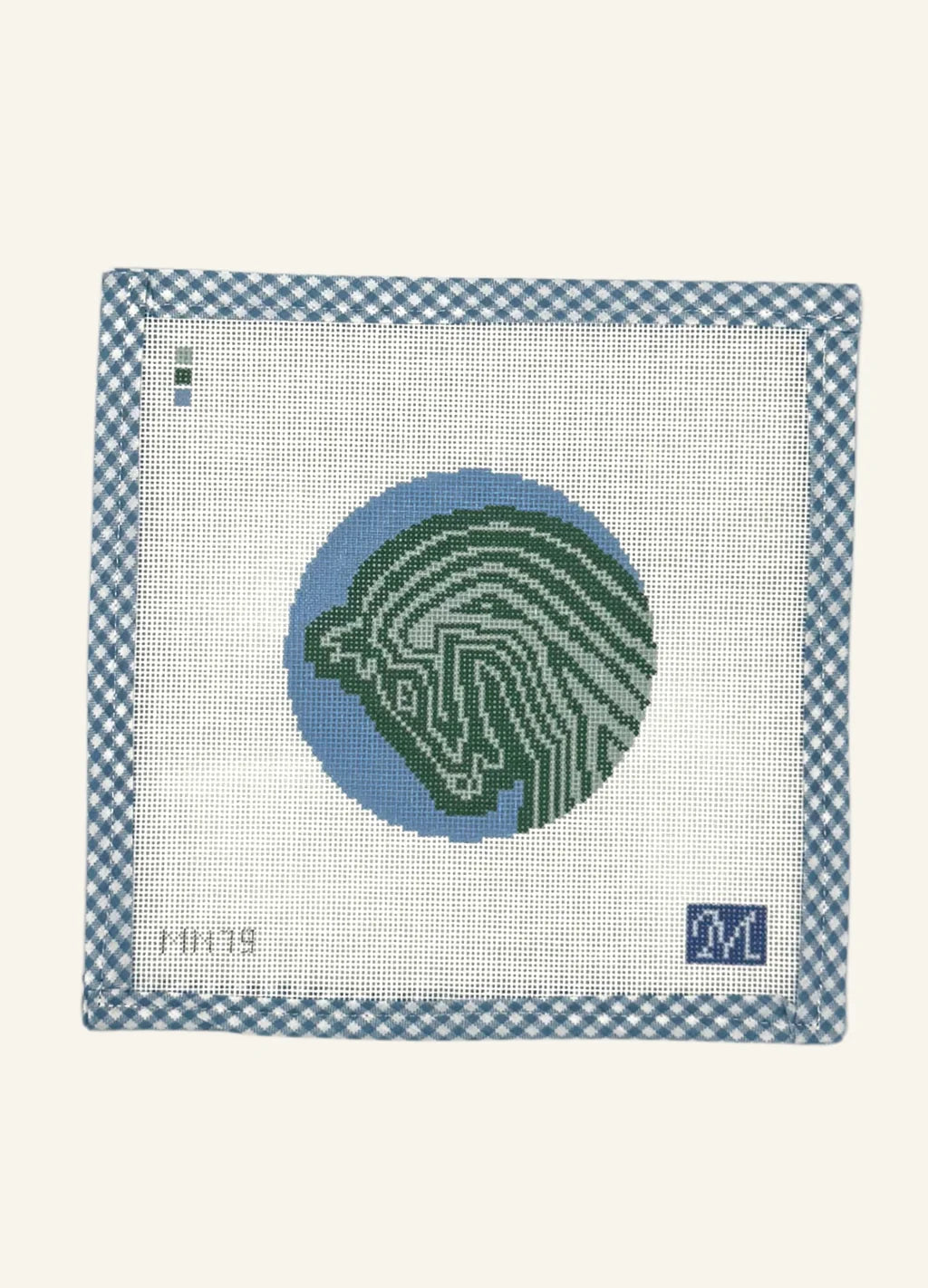 Faubourg Round Blue/Green