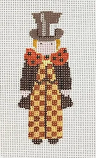 Petei Alice in Wonderland Mad Hatter needlepoint canvas