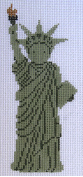 Petei Statue of Liberty needlepoint canvas