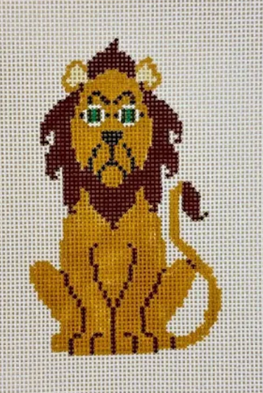 Petei Wizard of Oz Cowardly Lion needlepoint canvas