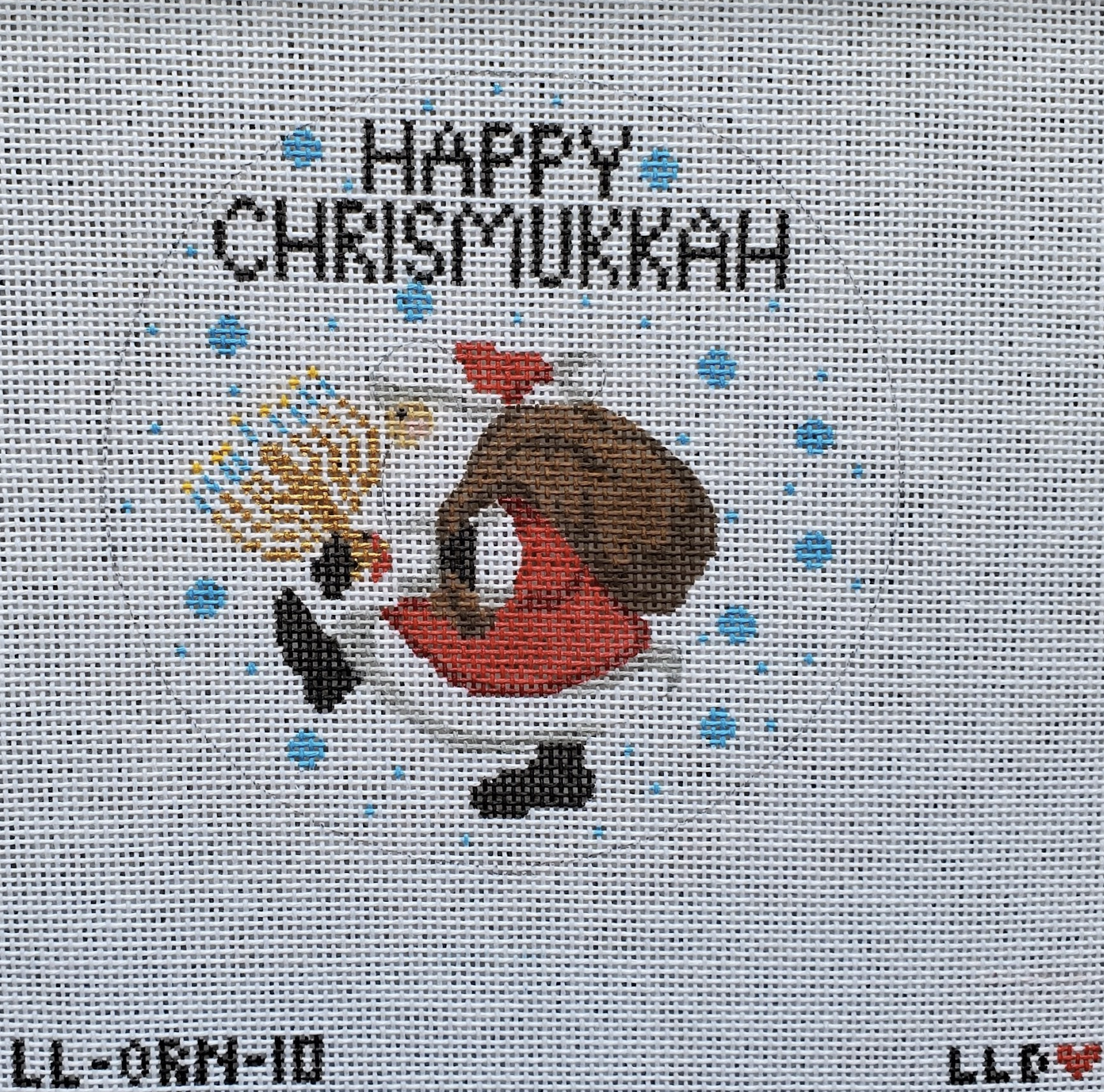 Happy Chrismukkah Santa