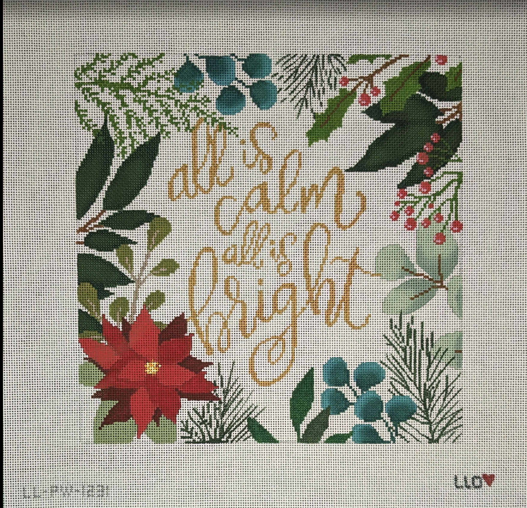 All is Calm Botanical Pillow