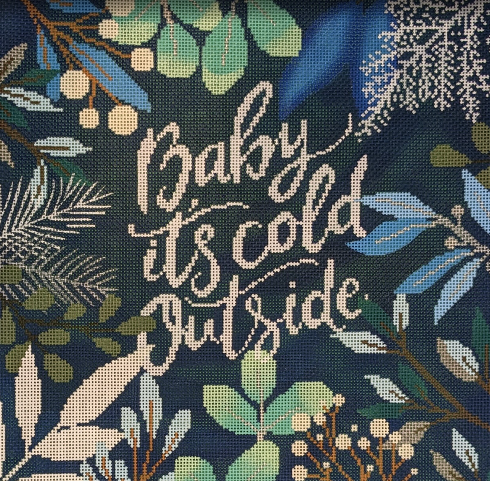 Baby It’s Cold Outside Square Pillow