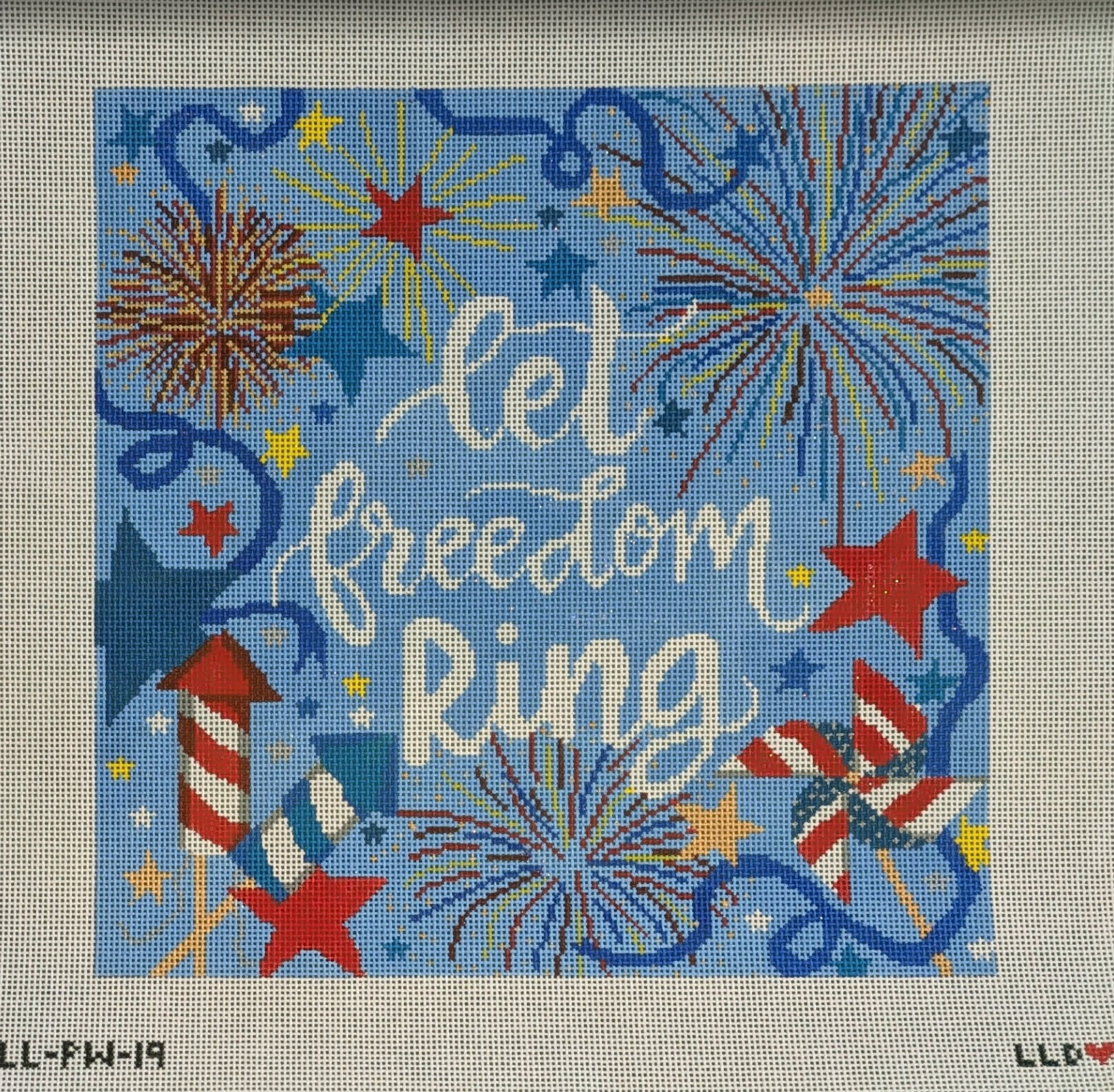 Let Freedom Ring Pillow