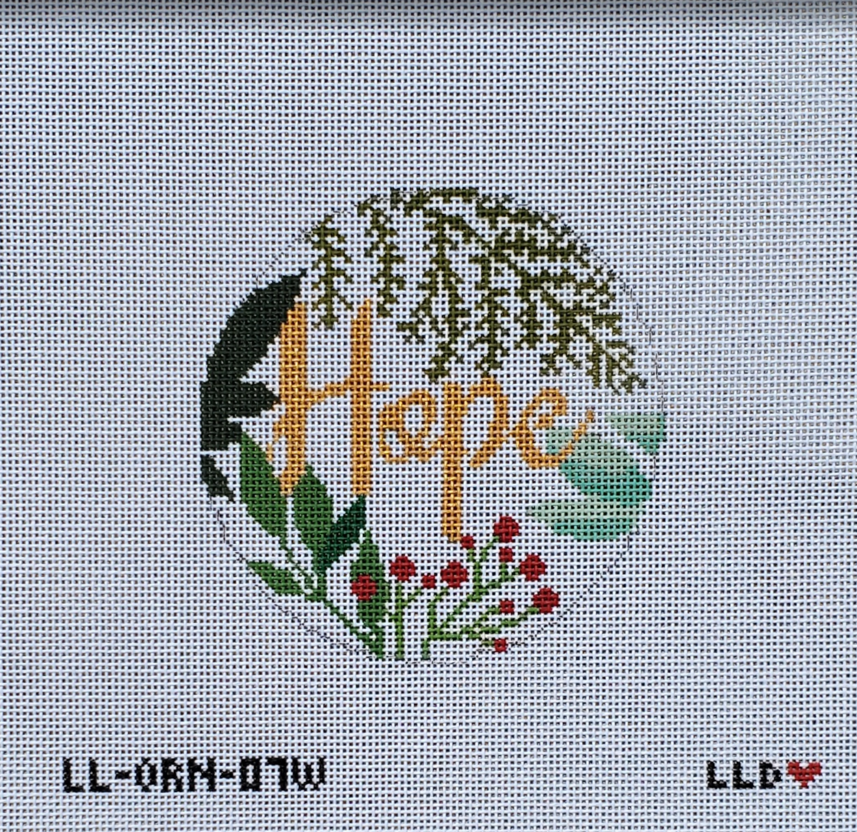 Botanical Hope-- white