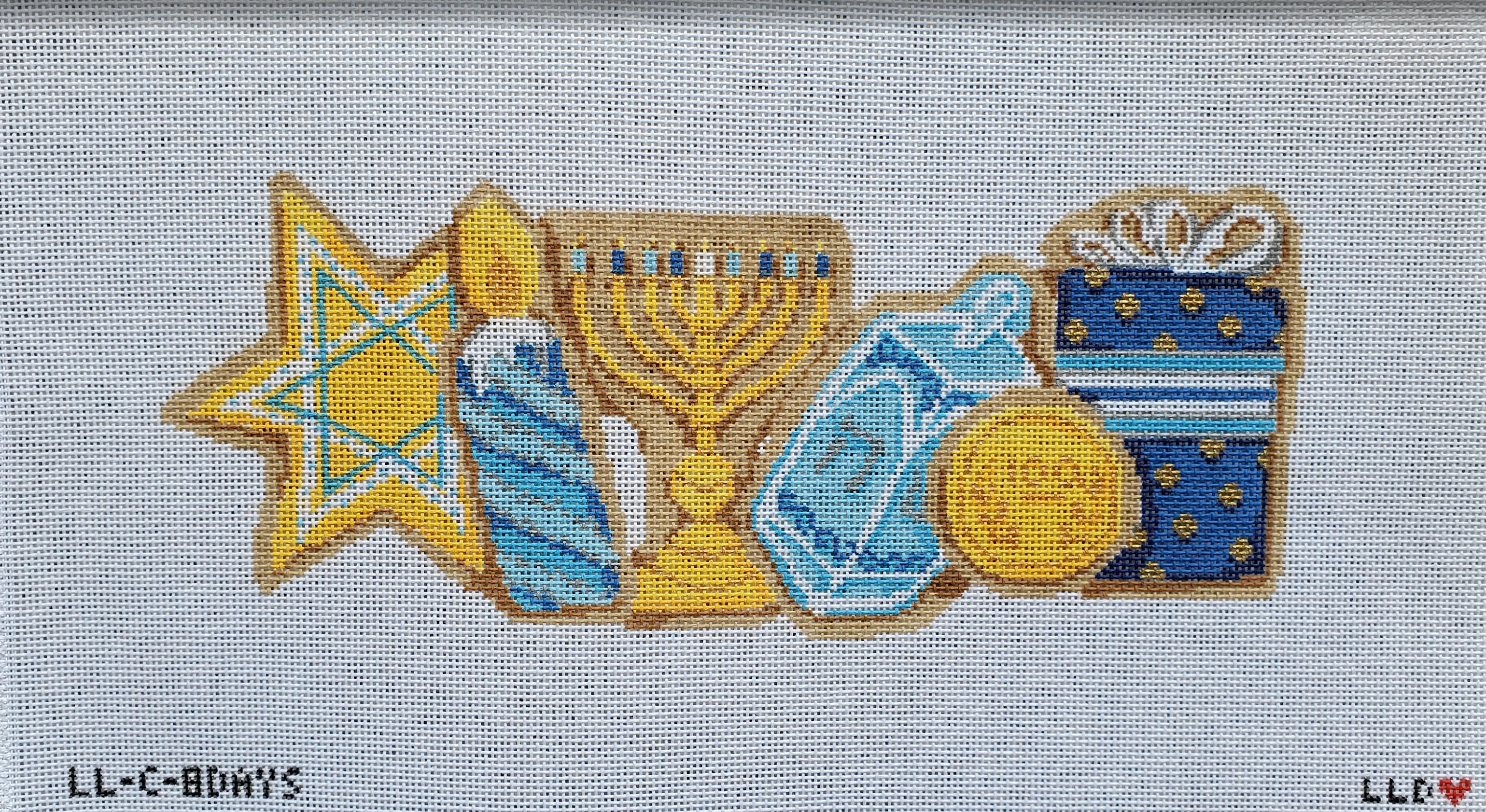 Hanukkah Cookies Row