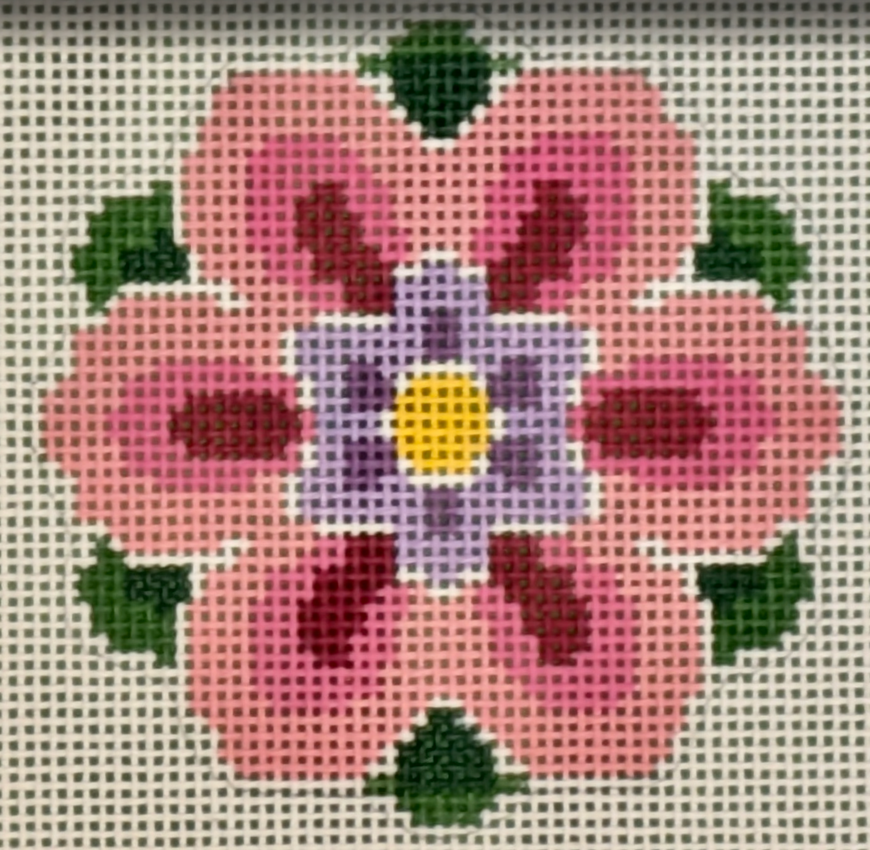 Geometric Flower Insert Pink 13