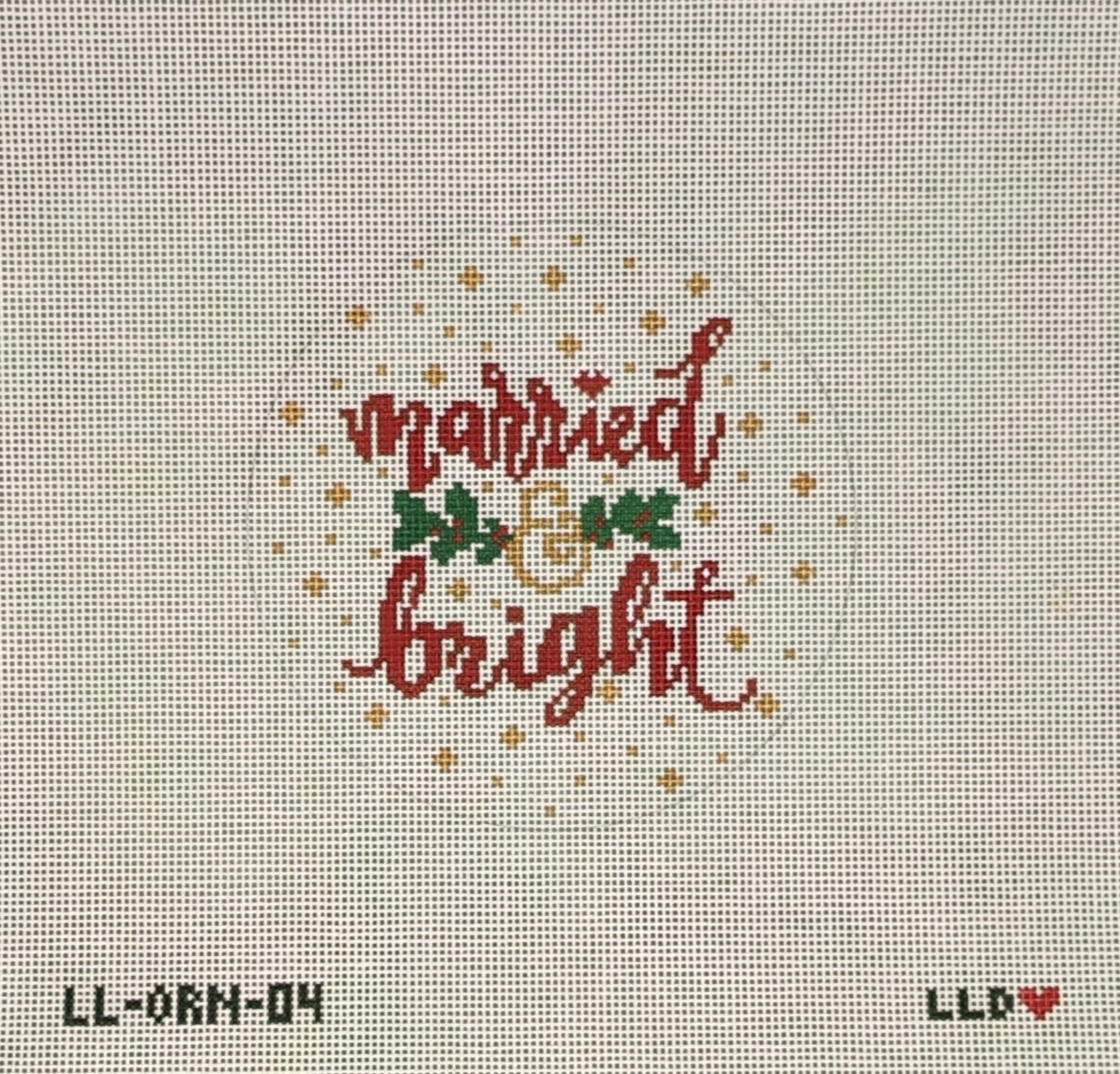 Married & Bright Ornament