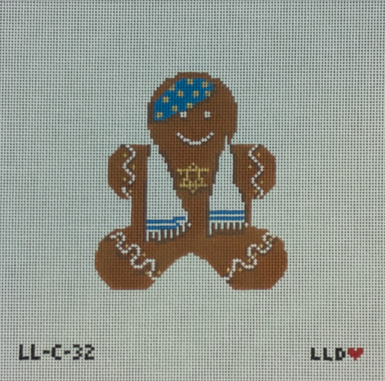 Hanukkah Gingerbread Man
