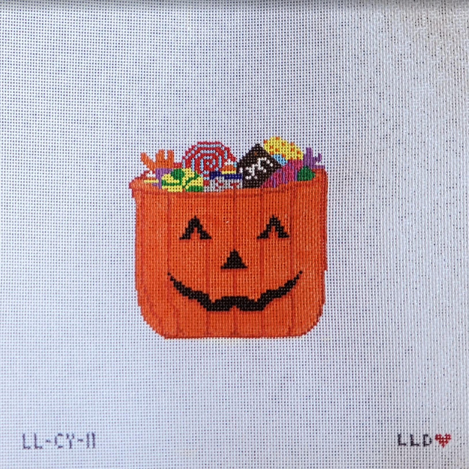 Pumpkin Candy Pot