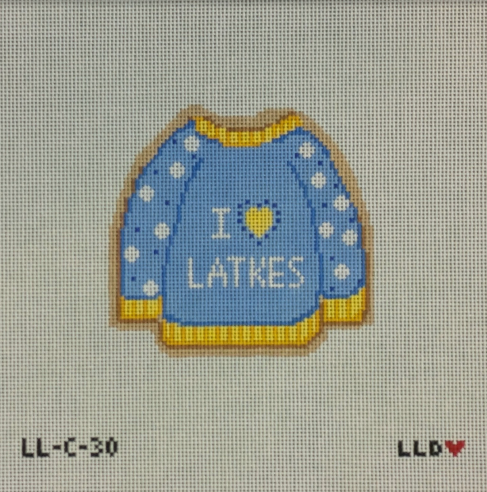 Latke Sweater Cookie