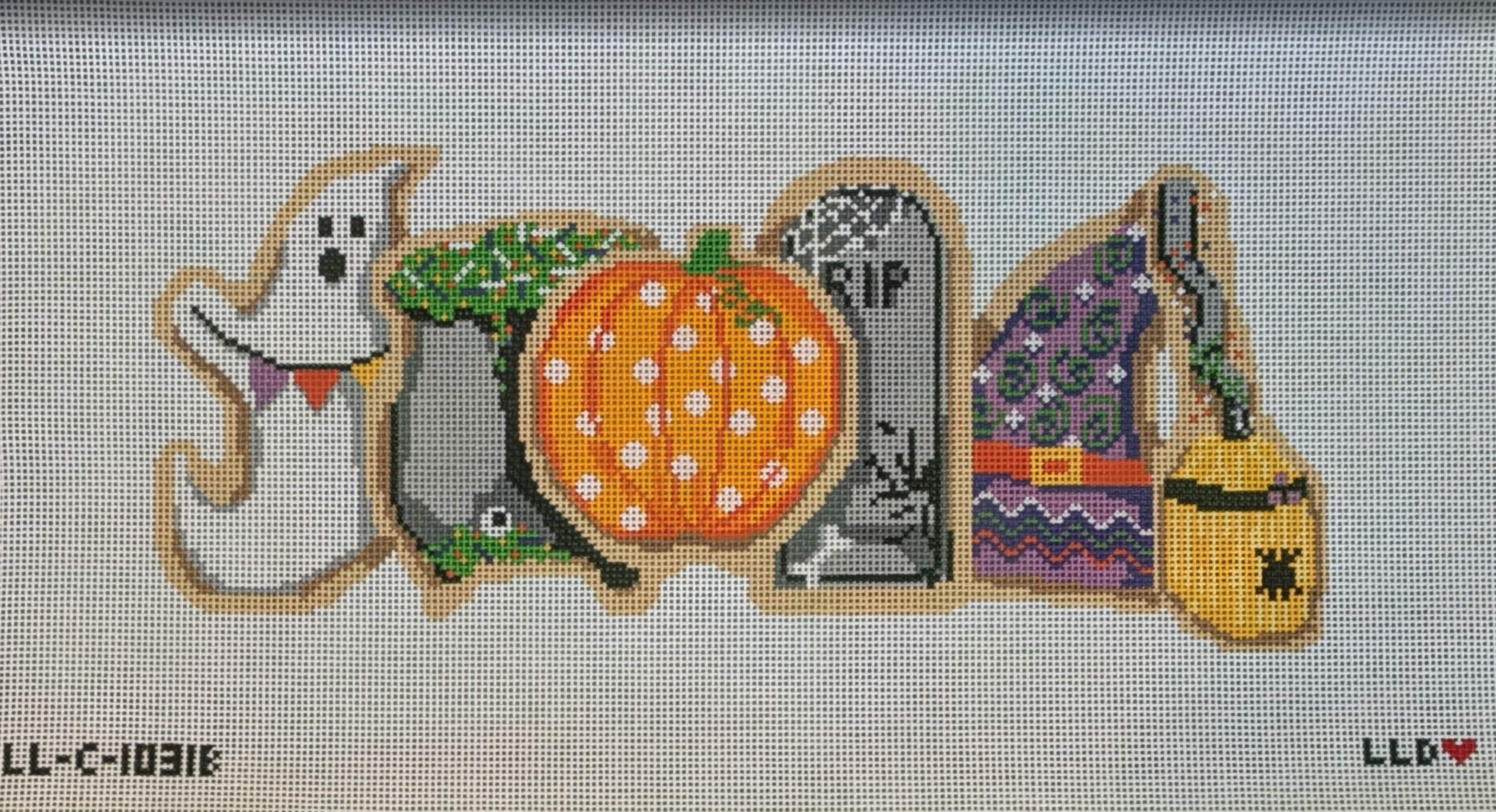 Halloween Cookies Row