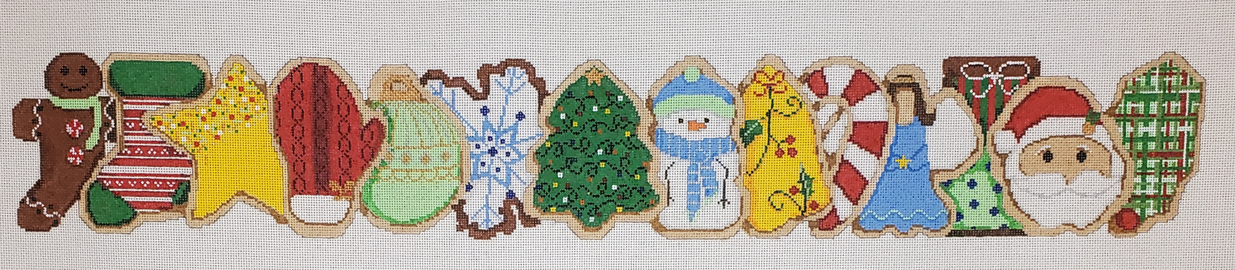 Christmas Cookies Apron Row