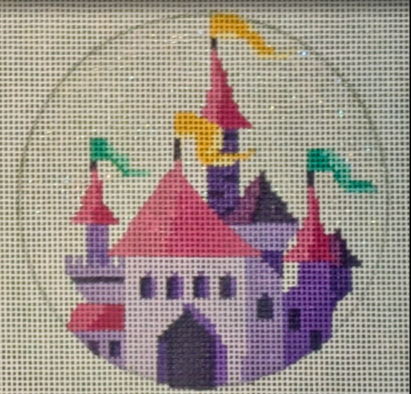 Castle Glittery Round