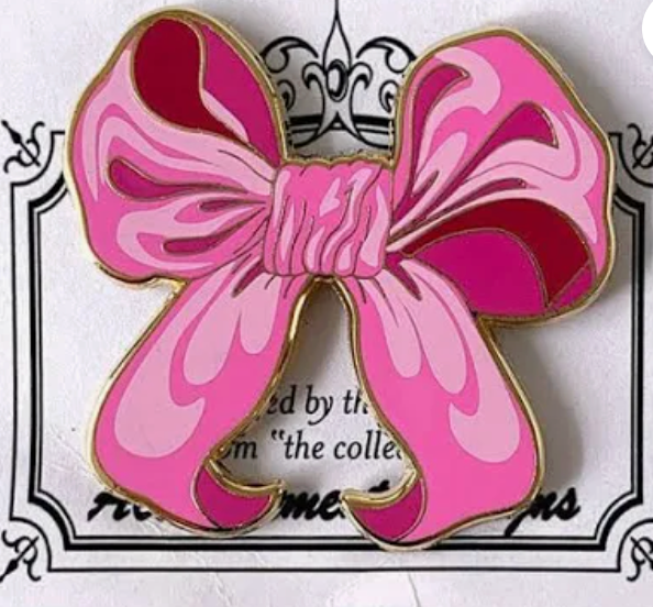 Pink Big Bow Needle Minder