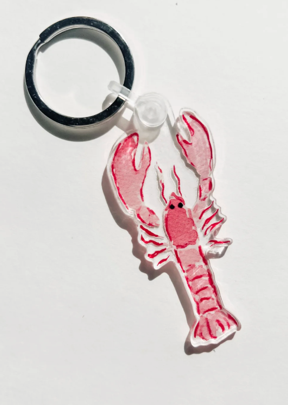 Lobster Keychain & Needle Threader