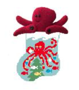 Octopus Mini Sock With Critter