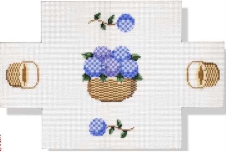 Nantucket Basket and Hydrangea Brick Cover