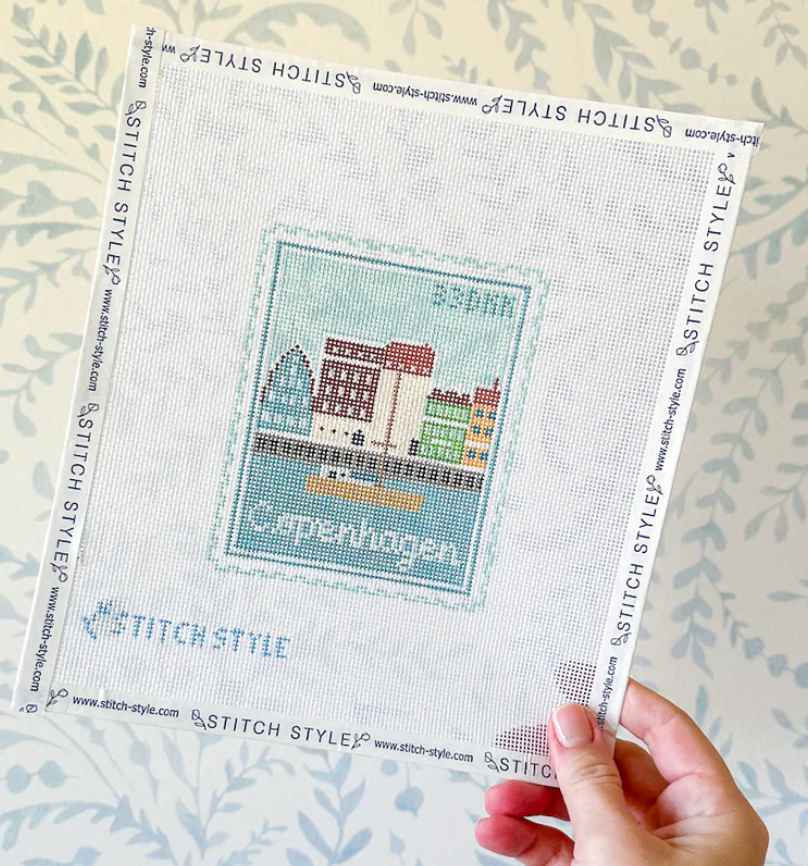 Copenhagen Travel Stamp