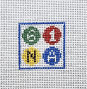 NYC Subway Bookmark with Vintage Ribbon