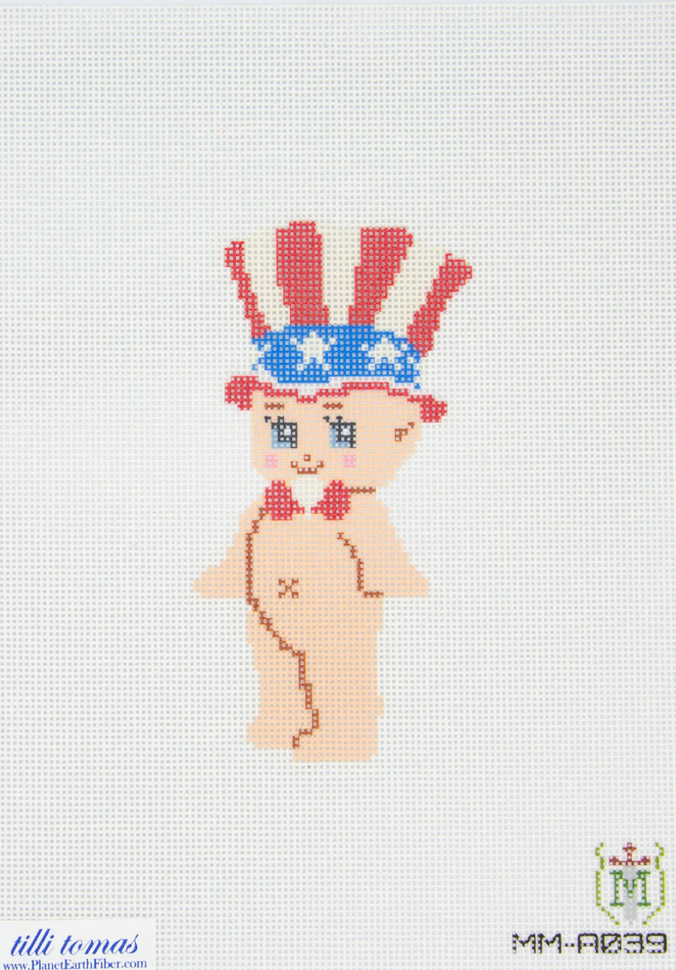 Patriotic Kewpie Doll