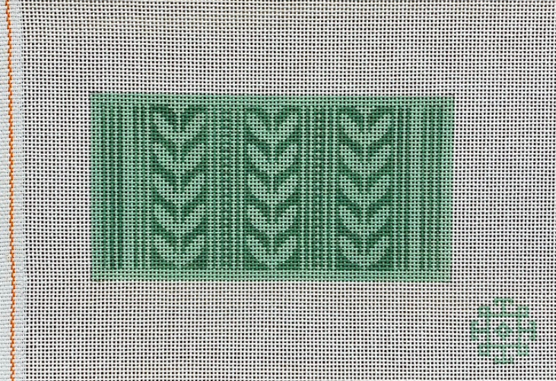 Green Leaf Sunglass Case