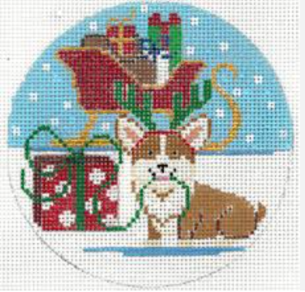 Holiday Pooch - Corgi