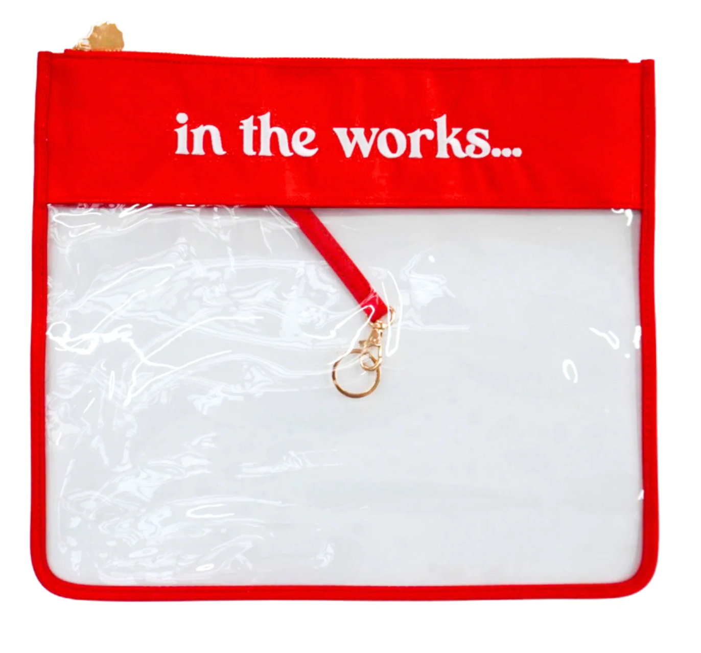 In The Works Project Bag (Cherry Red)