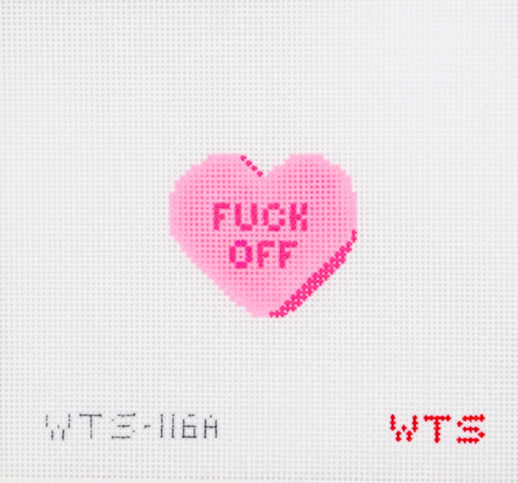Fuck Off Candy Heart