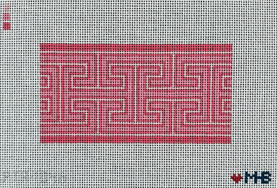 Greek Keys 6x3 (Pinks)