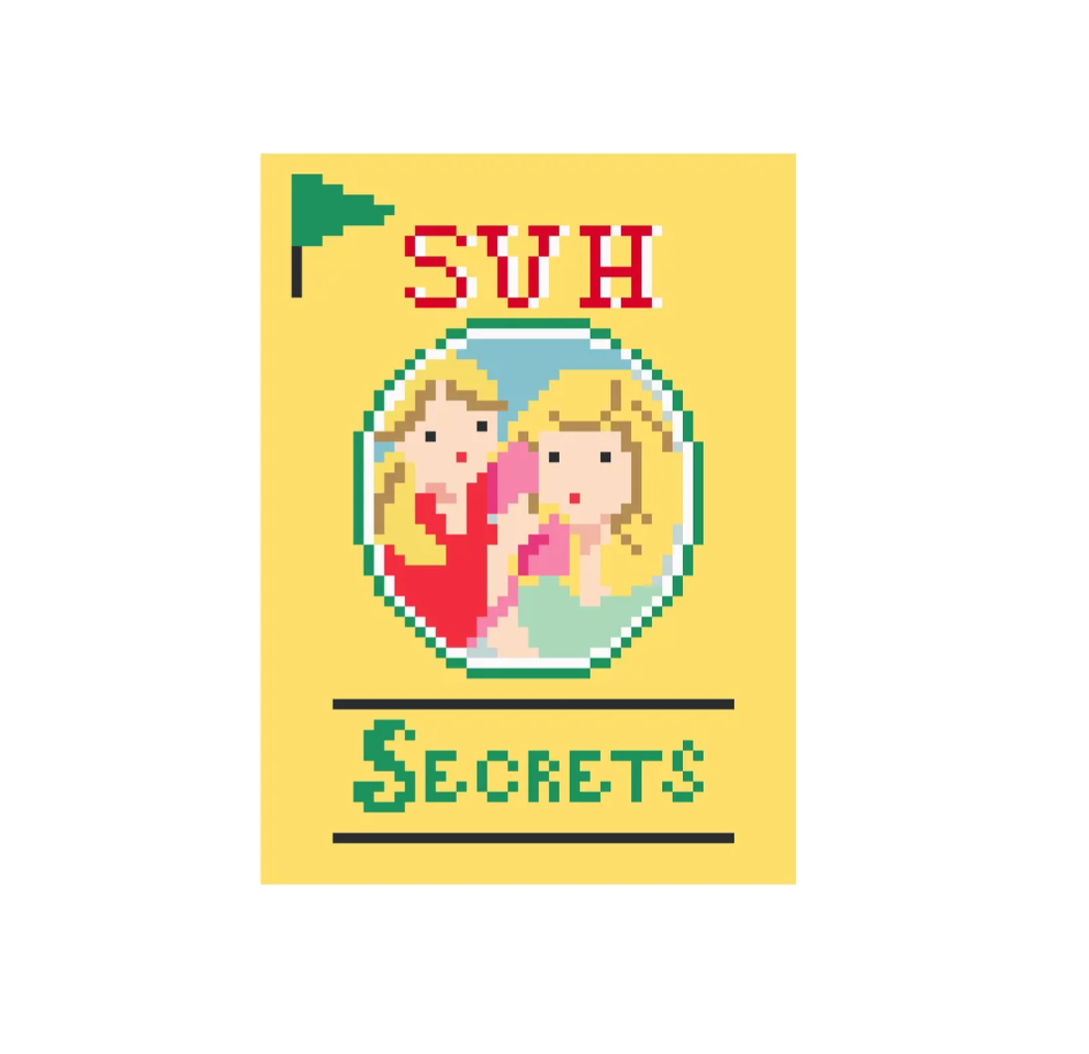 Sweet Valley High Book Printed Canvas