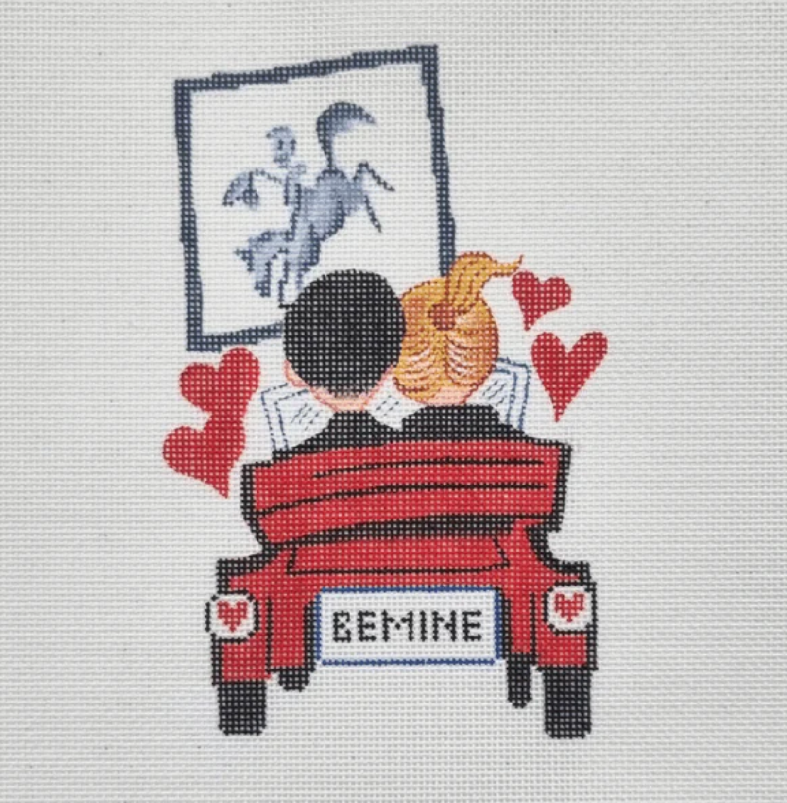 Drive In Love Vintage Valentine