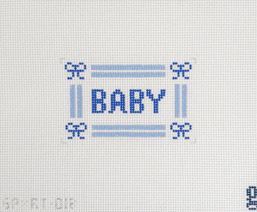 Baby Canvas Blue
