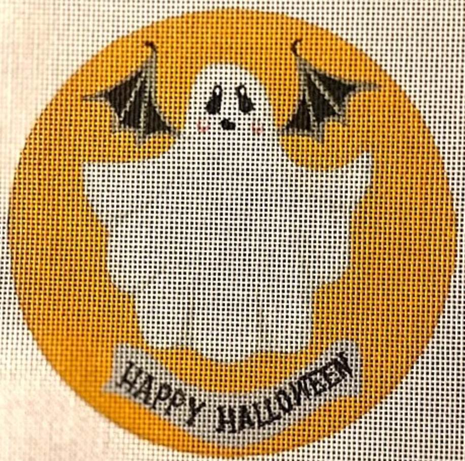 Happy Halloween Ghost Round