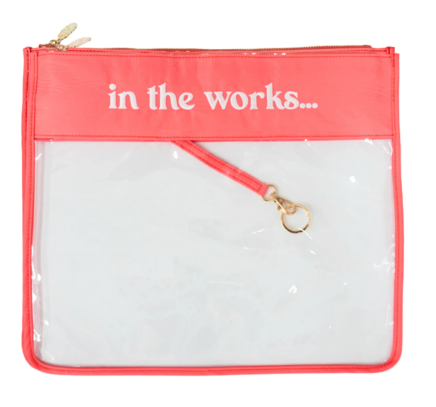 In The Works Project Bag (Coral)