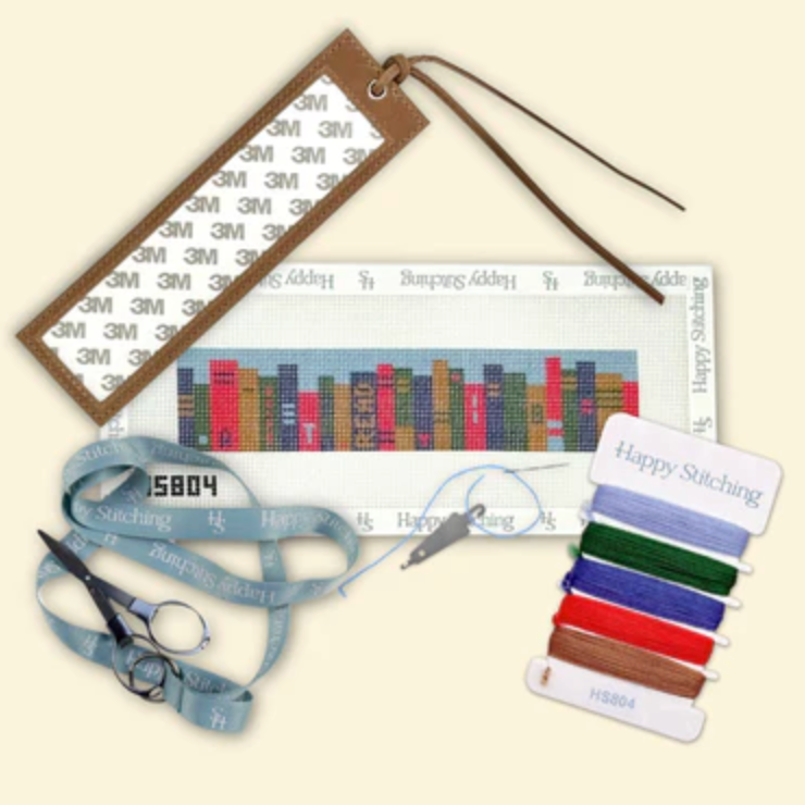 The Plot Thickens Needlepoint Bookmark Kit