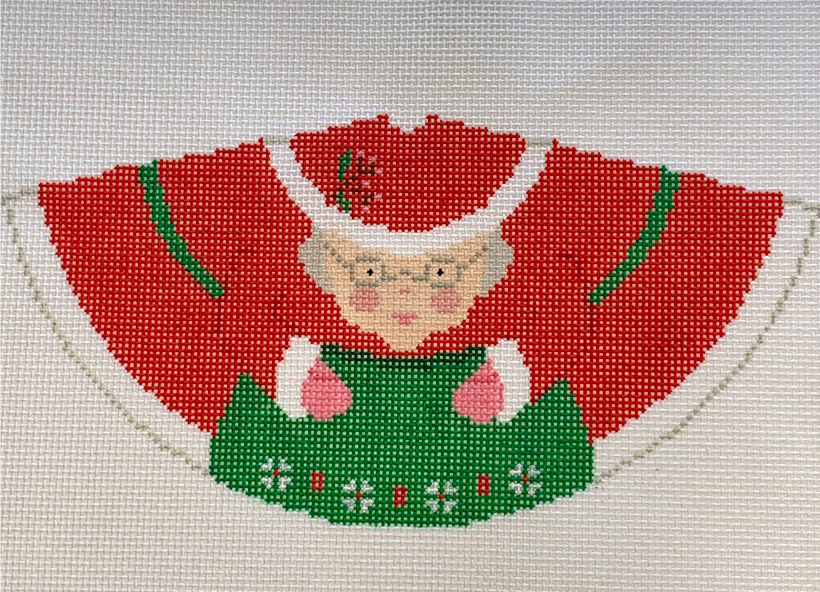 Mrs. Claus - 3d cone w/ feet