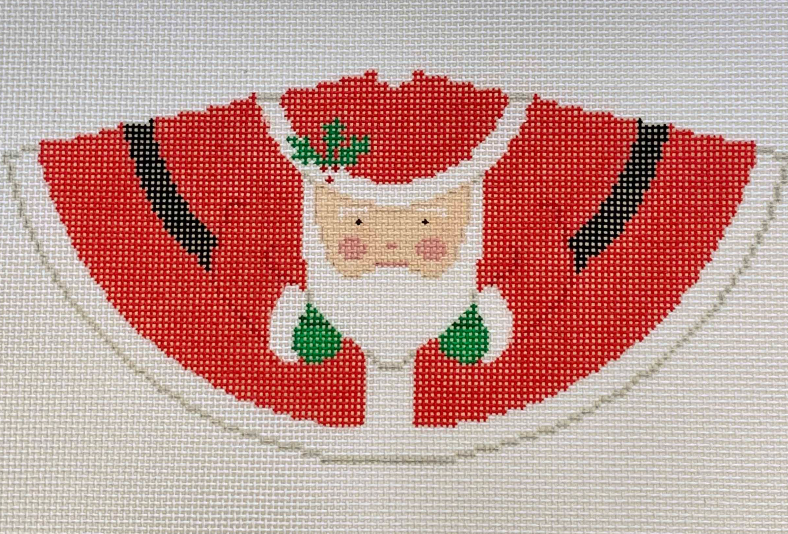 Santa Claus - 3d cone w/ feet