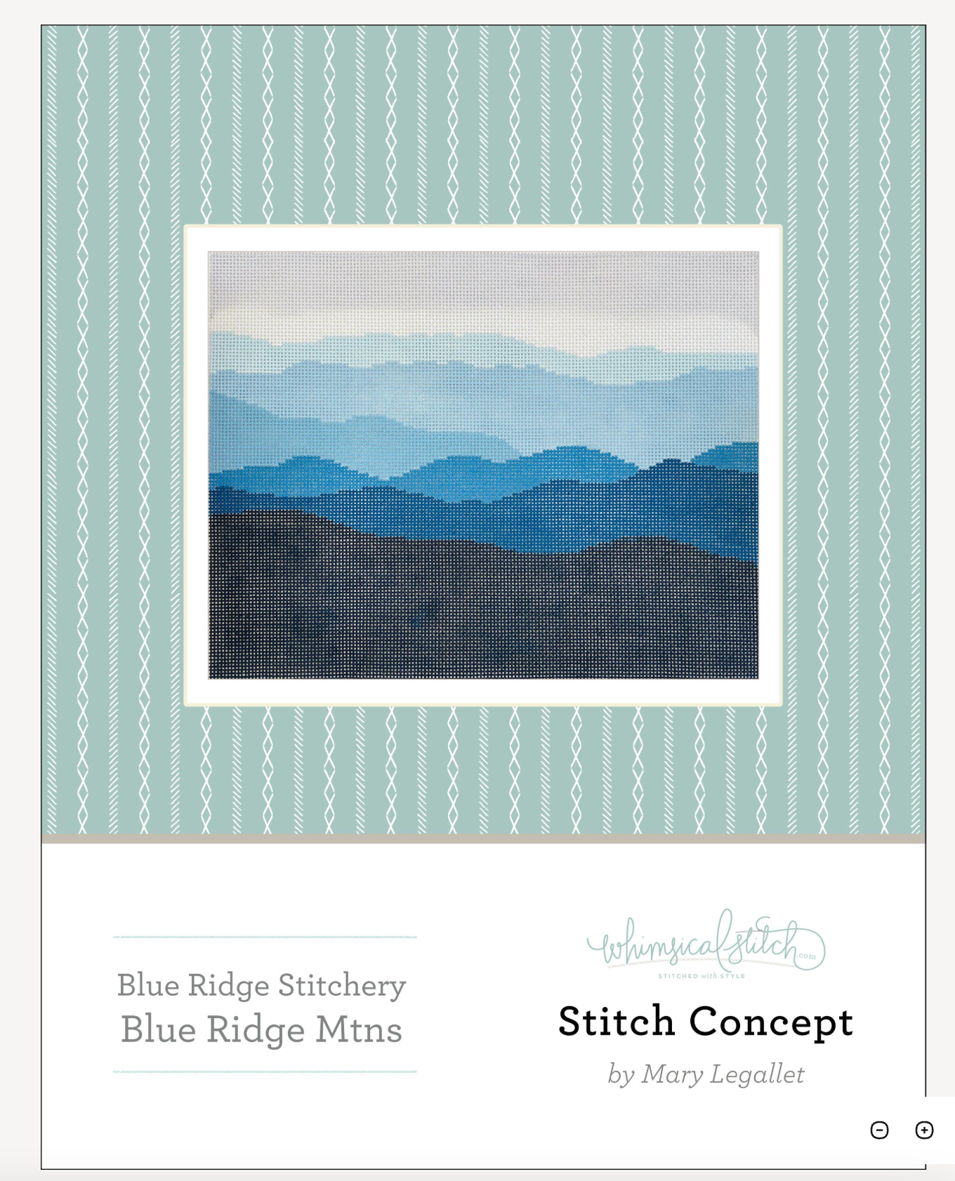 --->Stitch Concept - Blue Ridge Mtn.- Mary Legallet