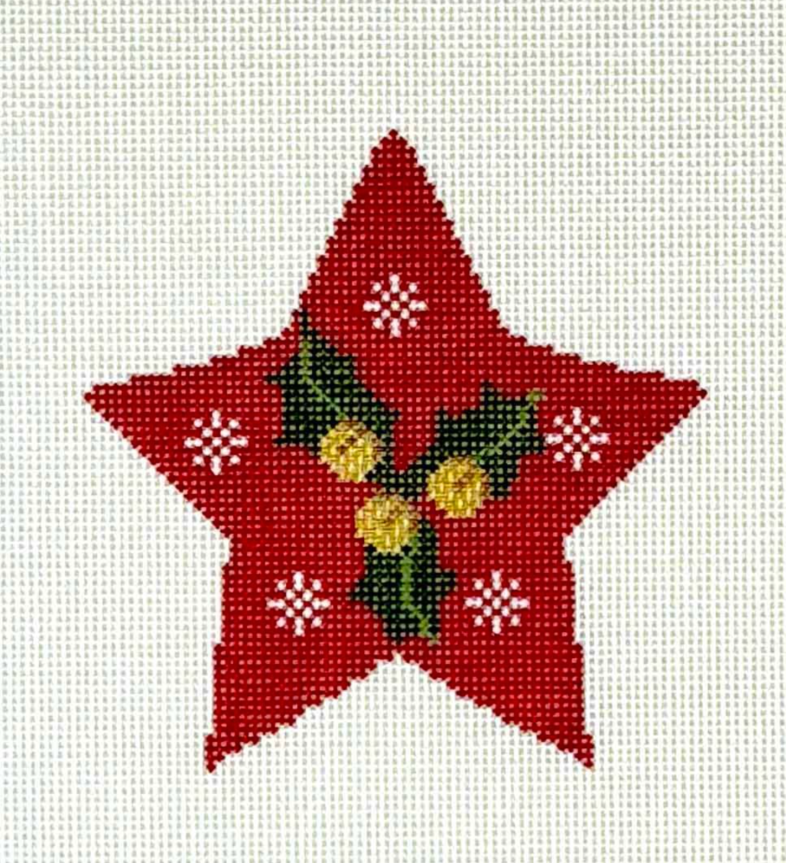 Star w/ Holly & Bells