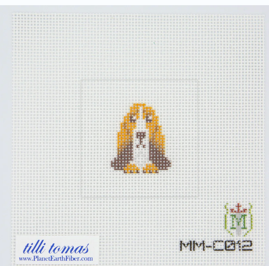 Basset Hound Bag Tag (printed)
