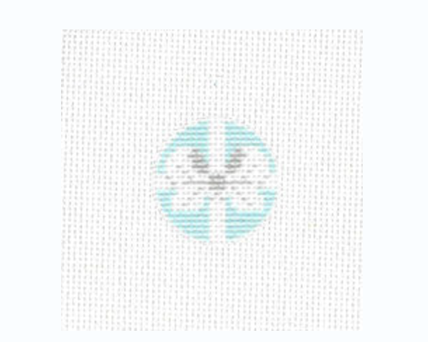 Aqua with White Bow (printed)