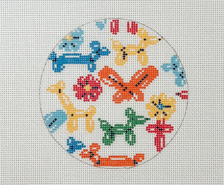 Balloon Party (4" round)