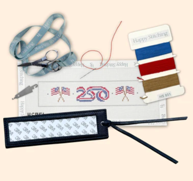 USA 250 Bookmark Needlepoint Kit