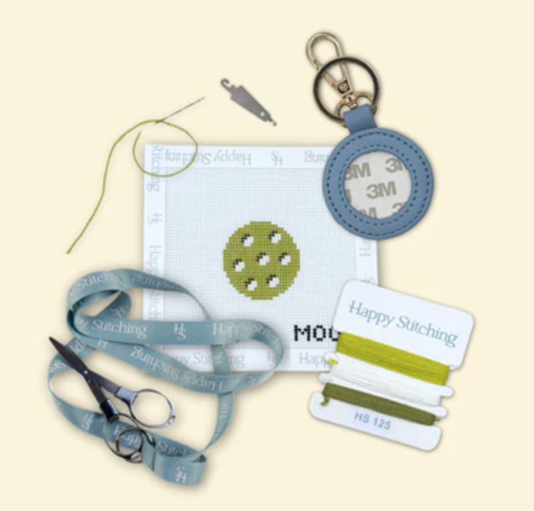 In a Pickle Key Fob Needlepoint Kit