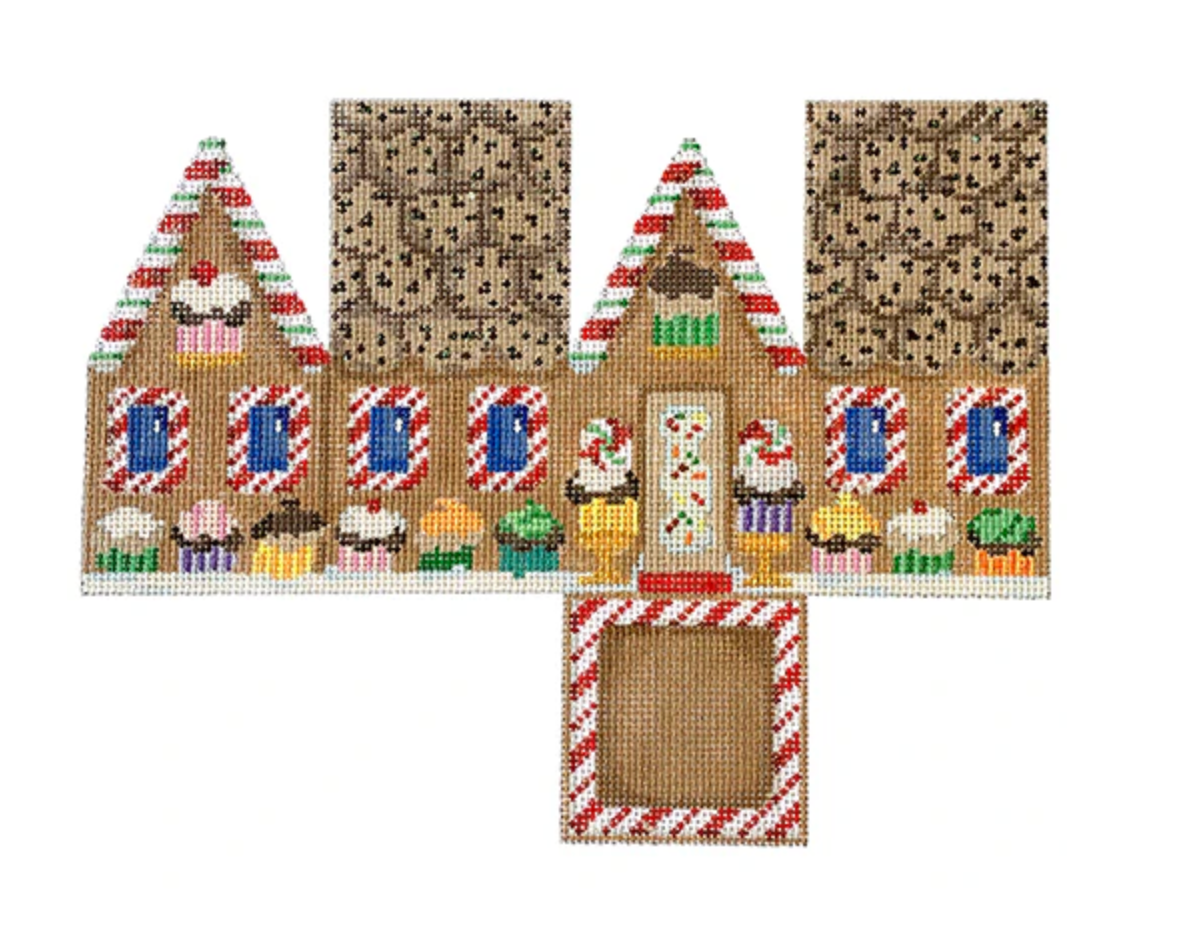 3D Cupcake Gingerbread Cottage