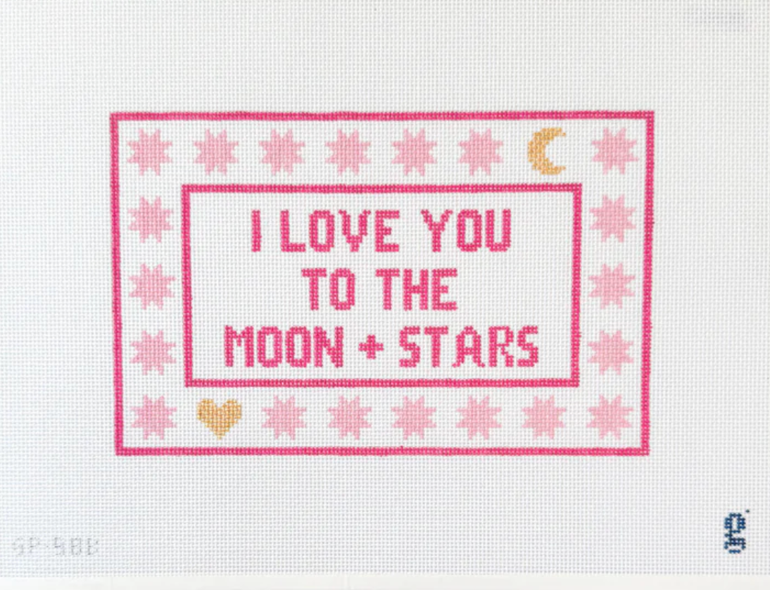 I Love You To The Moon and Stars (Pink)